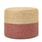 Edge Collections-18" x 14"-Handcrafted Braided Pouf Ottoman for Home Décor-1 pcs